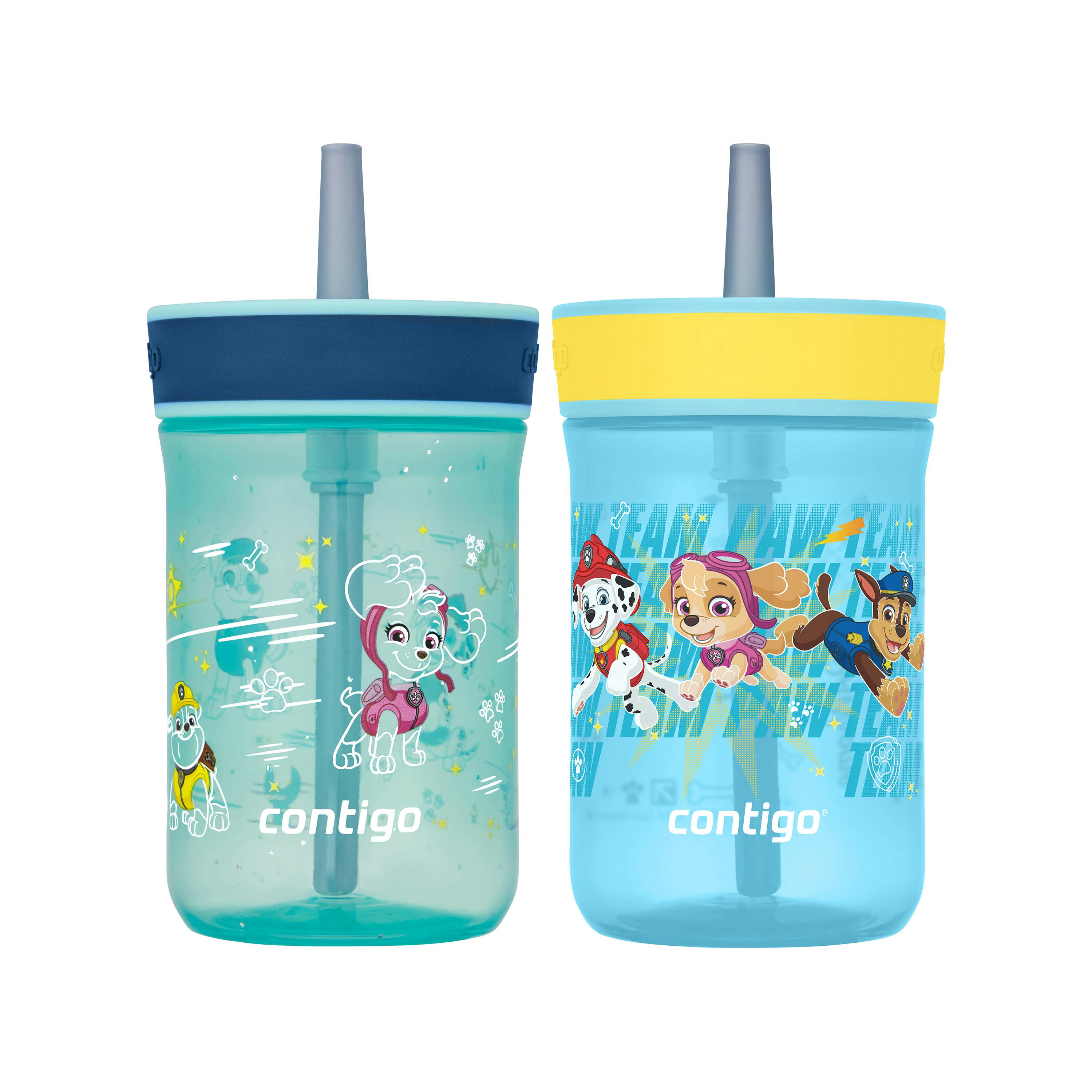 Contigo® Kids’ Leighton Straw Tumbler with Spill-Proof Leak-Proof Lid, 14oz