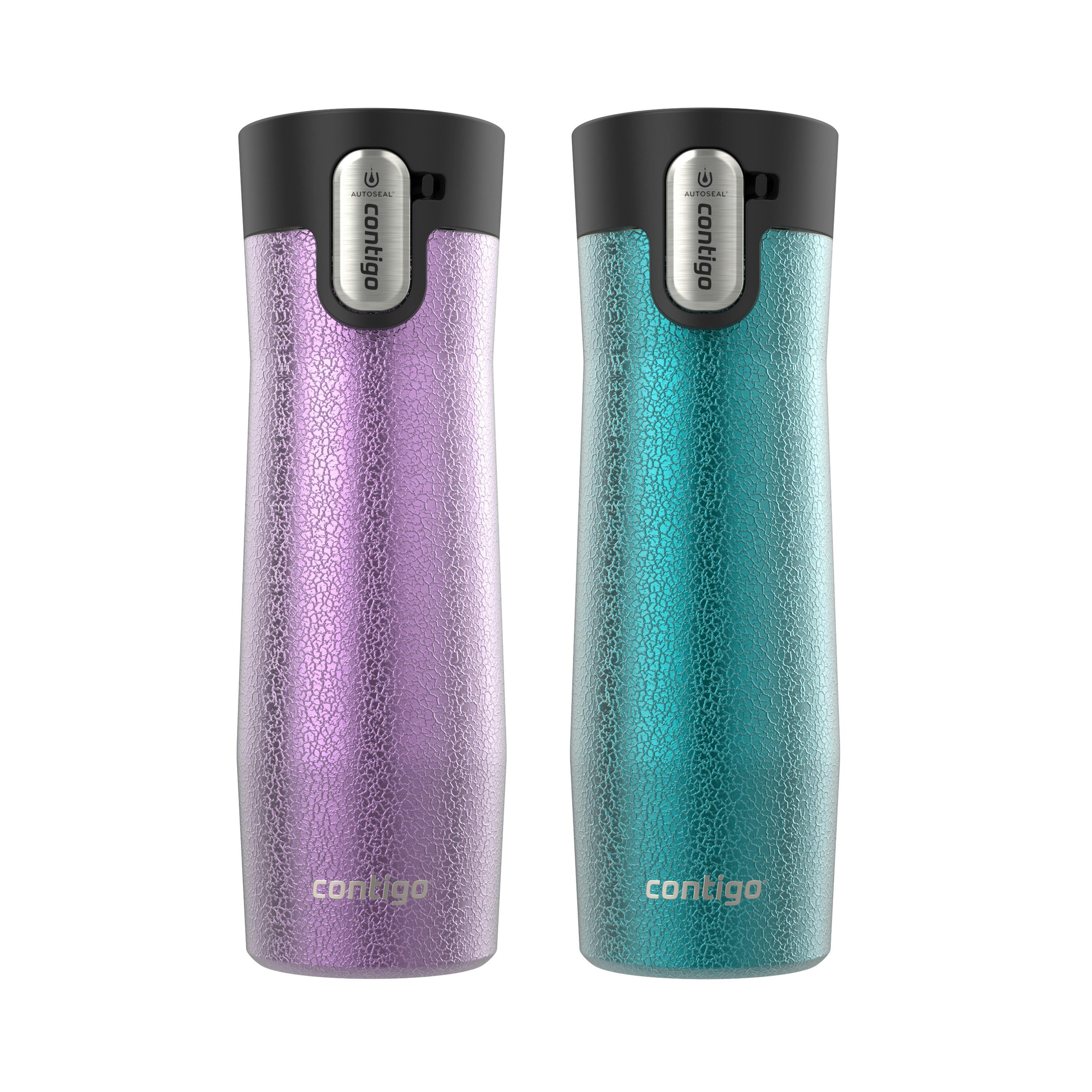 Contigo® AUTOSEAL® West Loop Vacuum-Insulated Stainless Steel Travel Mug with Easy-Clean Lid, 20 oz, 2-Pack