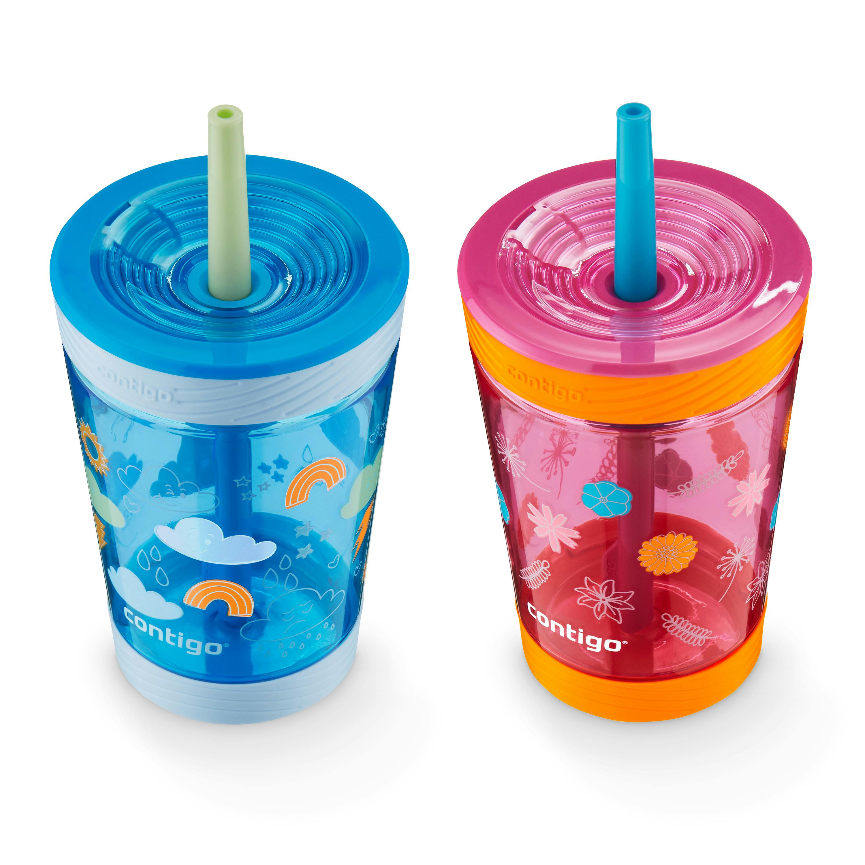 Contigo® Kids Spill-Proof Tumbler with Straw, 14oz., 2 Pack