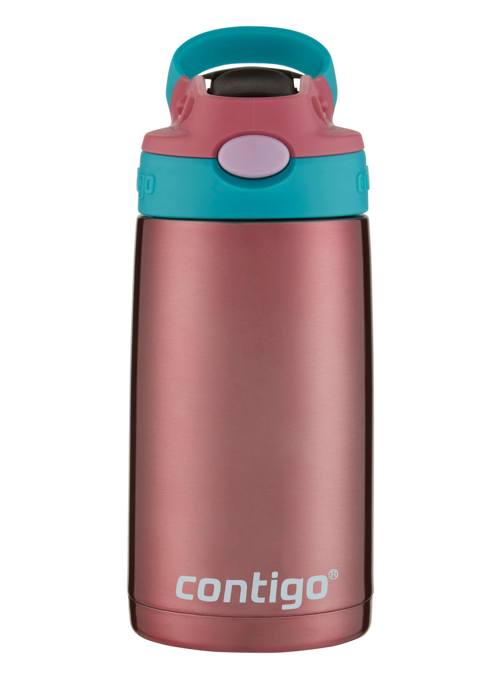 Contigo® Kids Straw Stainless Steel Water Bottle with AUTOSPOUT® Lid, 13oz
