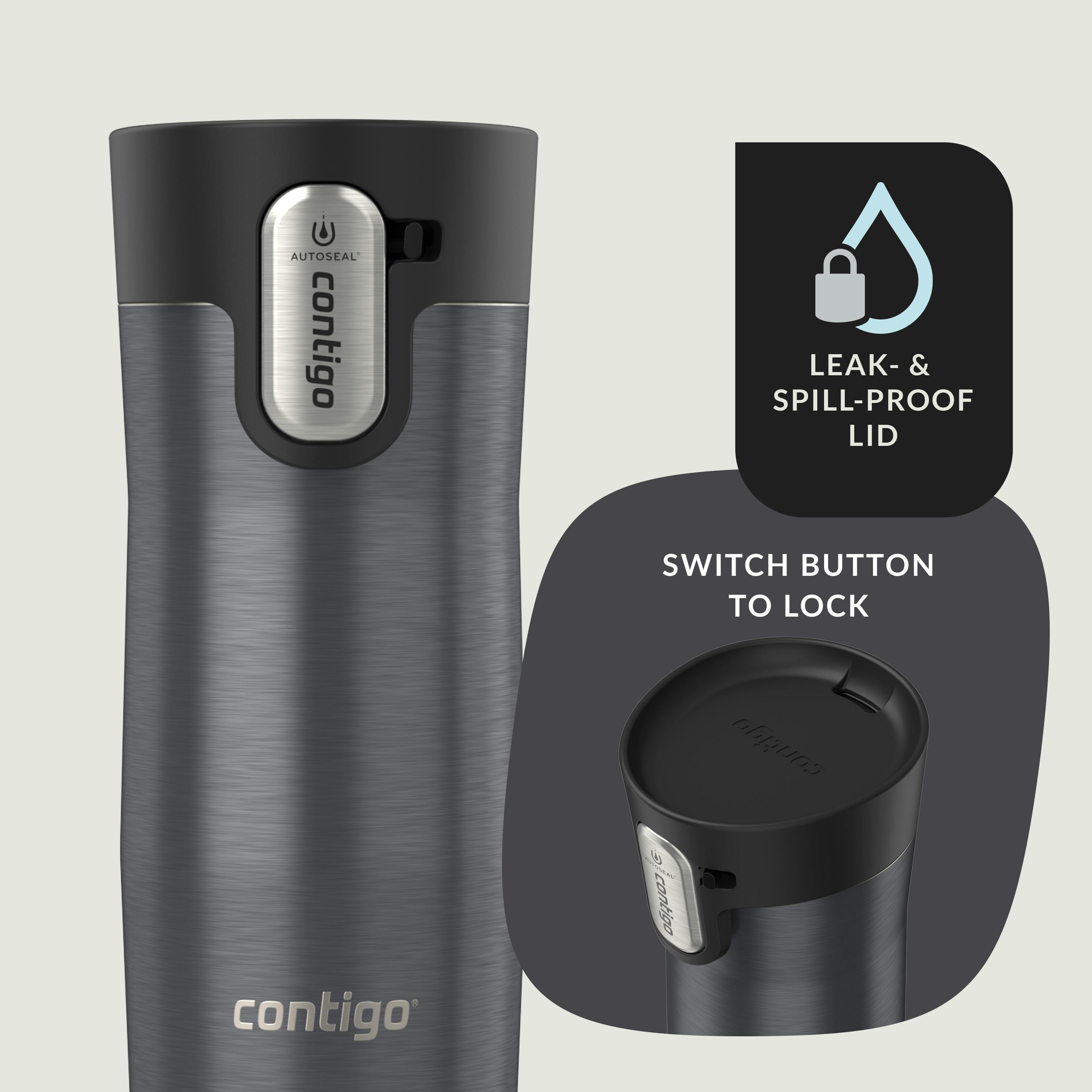 Contigo® AUTOSEAL® West Loop Vacuum-Insulated Stainless Steel Travel Mug with Easy-Clean Lid, 12 oz