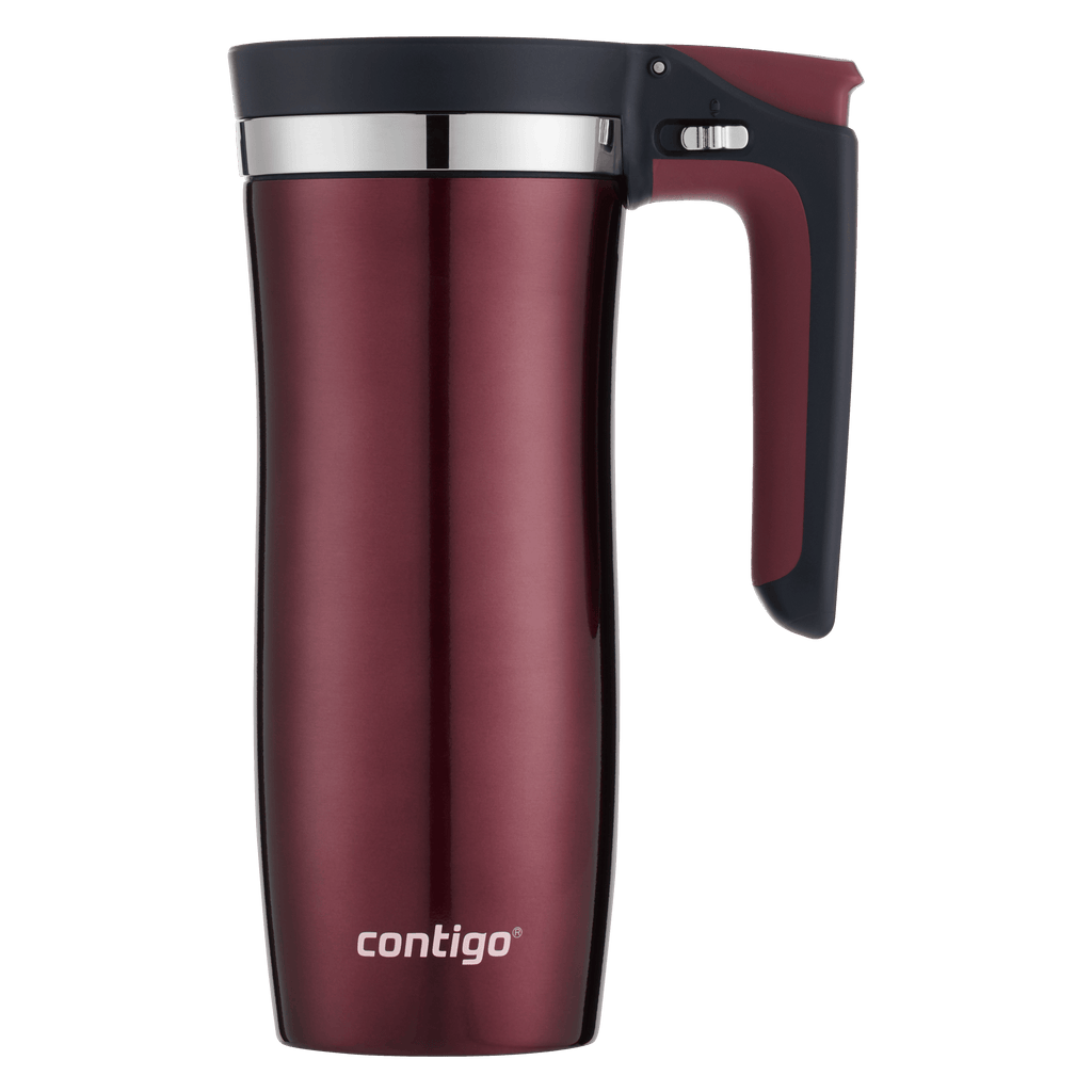 Contigo® Handled AUTOSEAL® Stainless Steel Travel Mug with Easy-Clean Lid, 16oz