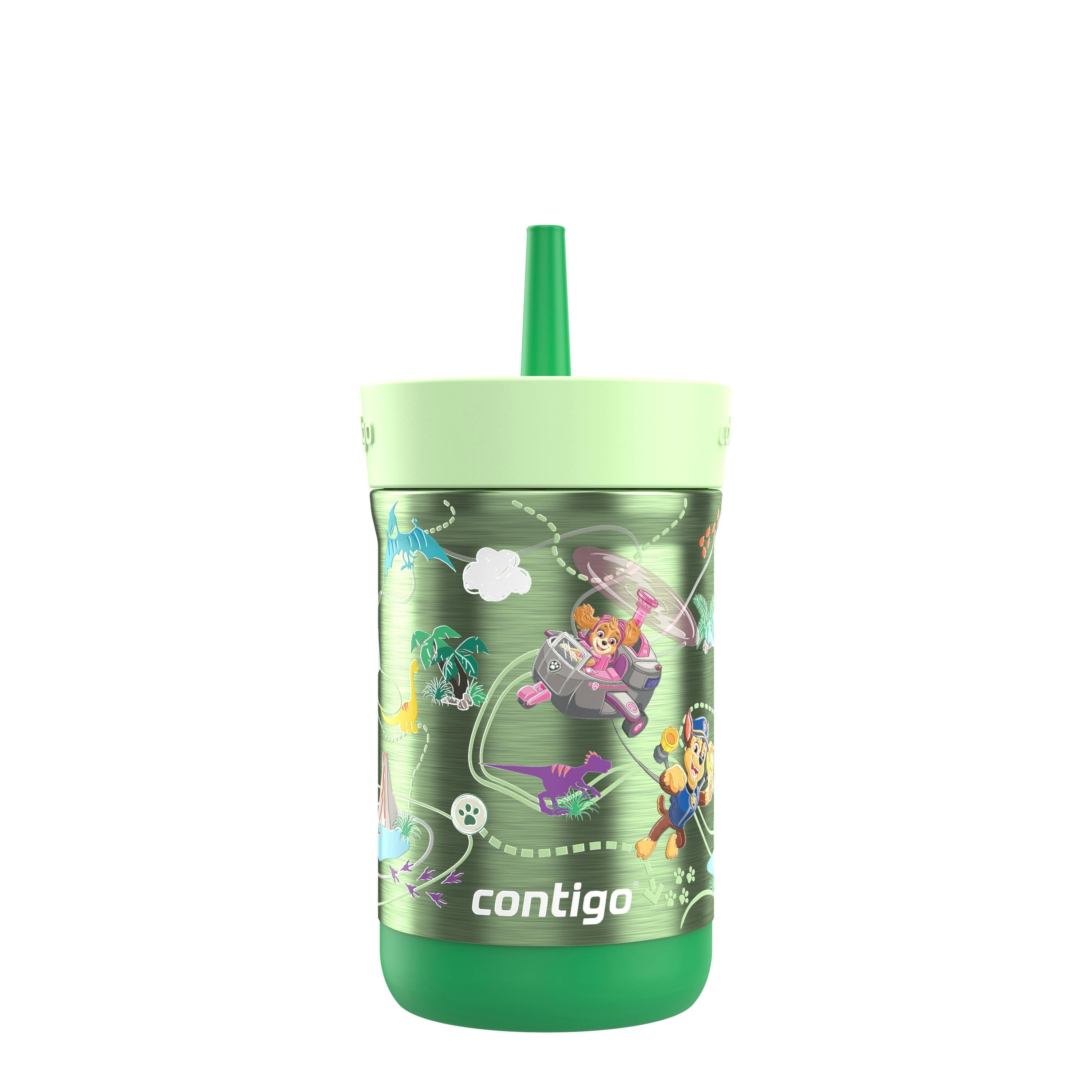 Contigo® Kids Leighton Spill-Proof Stainless Steel Tumbler with Straw, 12oz