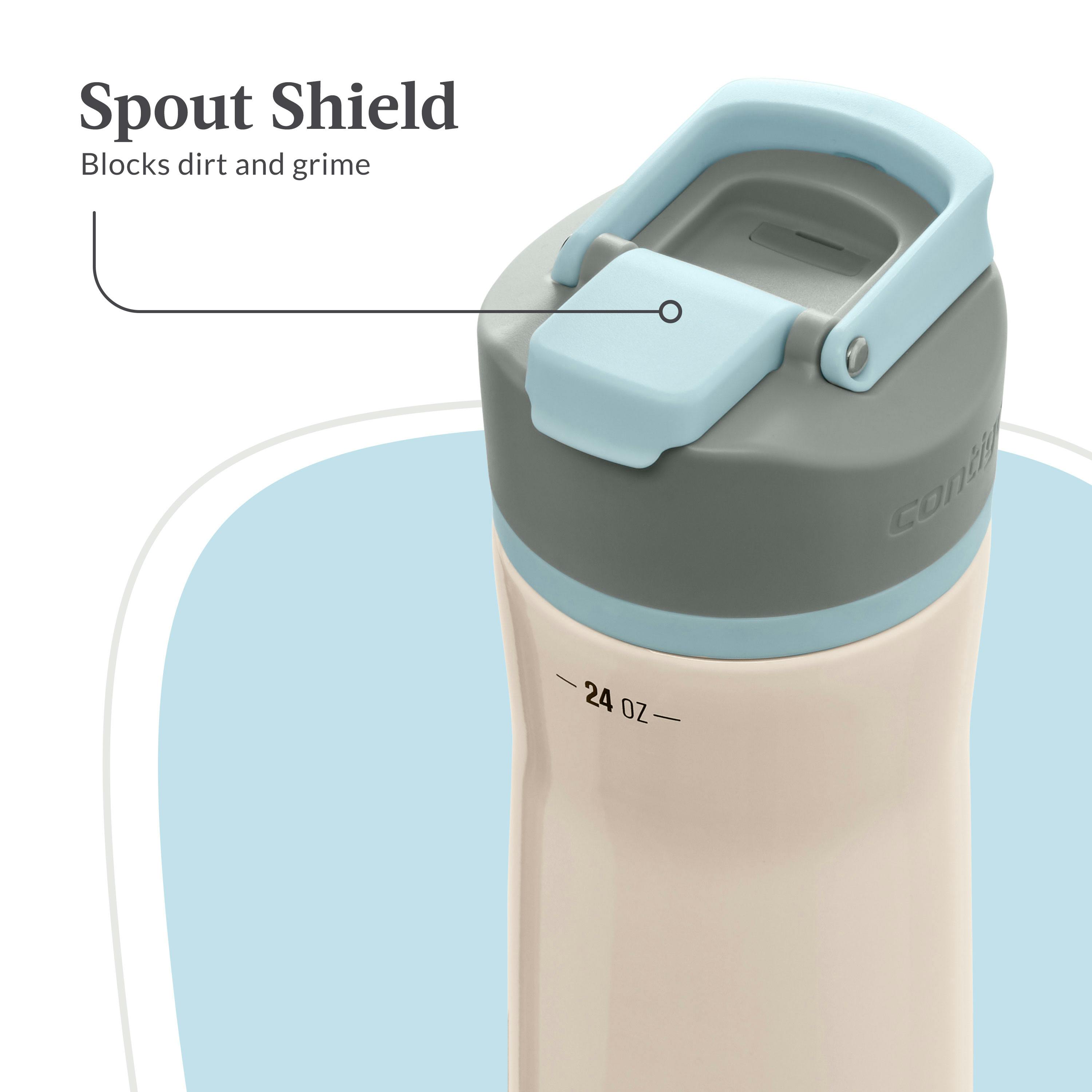Contigo® Clybourn Chill Freeflow Filtration Stainless Steel Water Bottle with AUTOSEAL® Lid, 24oz