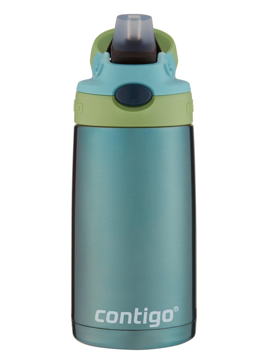Contigo® Kids Straw Stainless Steel Water Bottle with AUTOSPOUT® Lid, 13oz