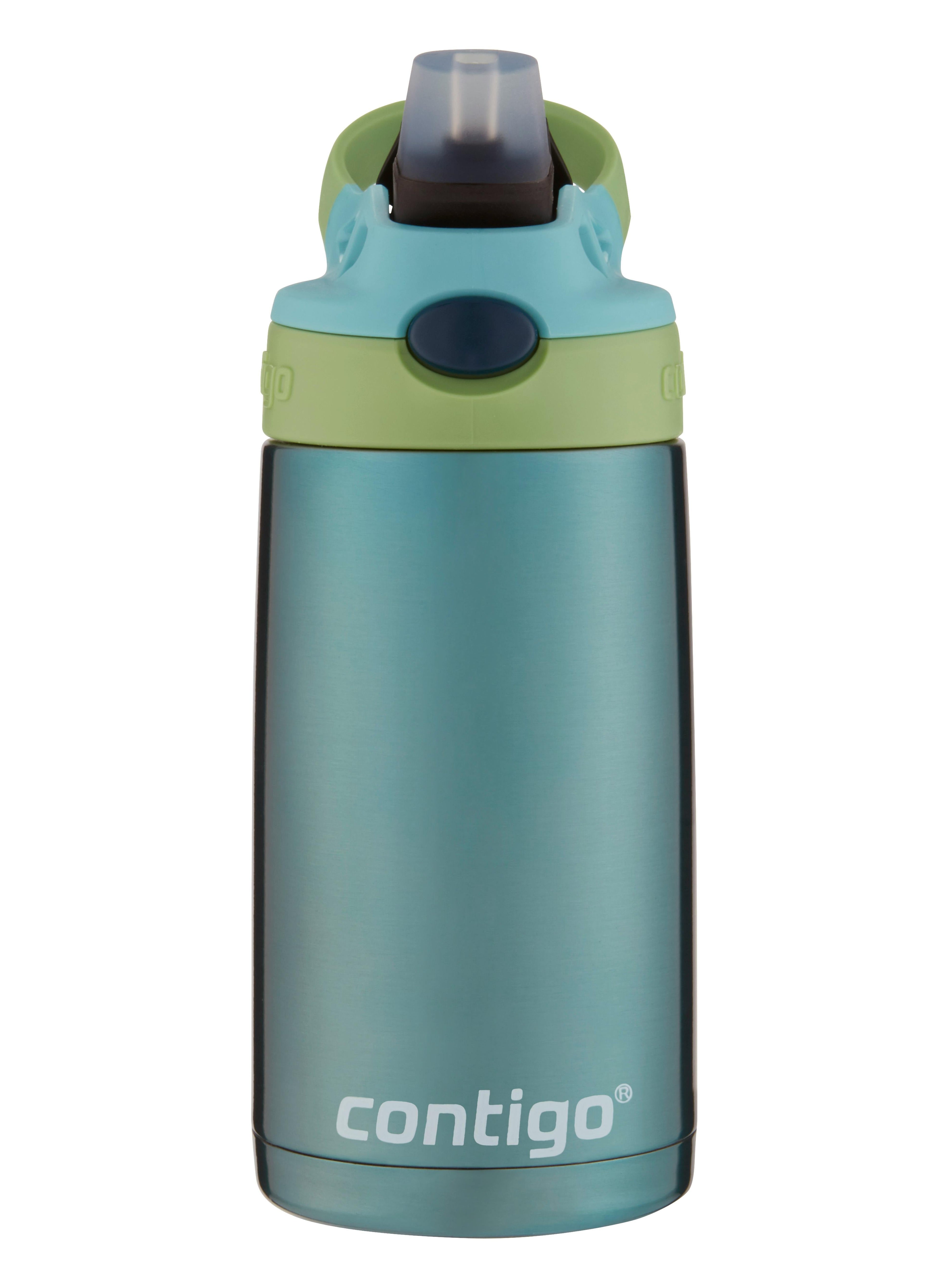 Contigo® Kids Straw Stainless Steel Water Bottle with AUTOSPOUT® Lid, 13oz