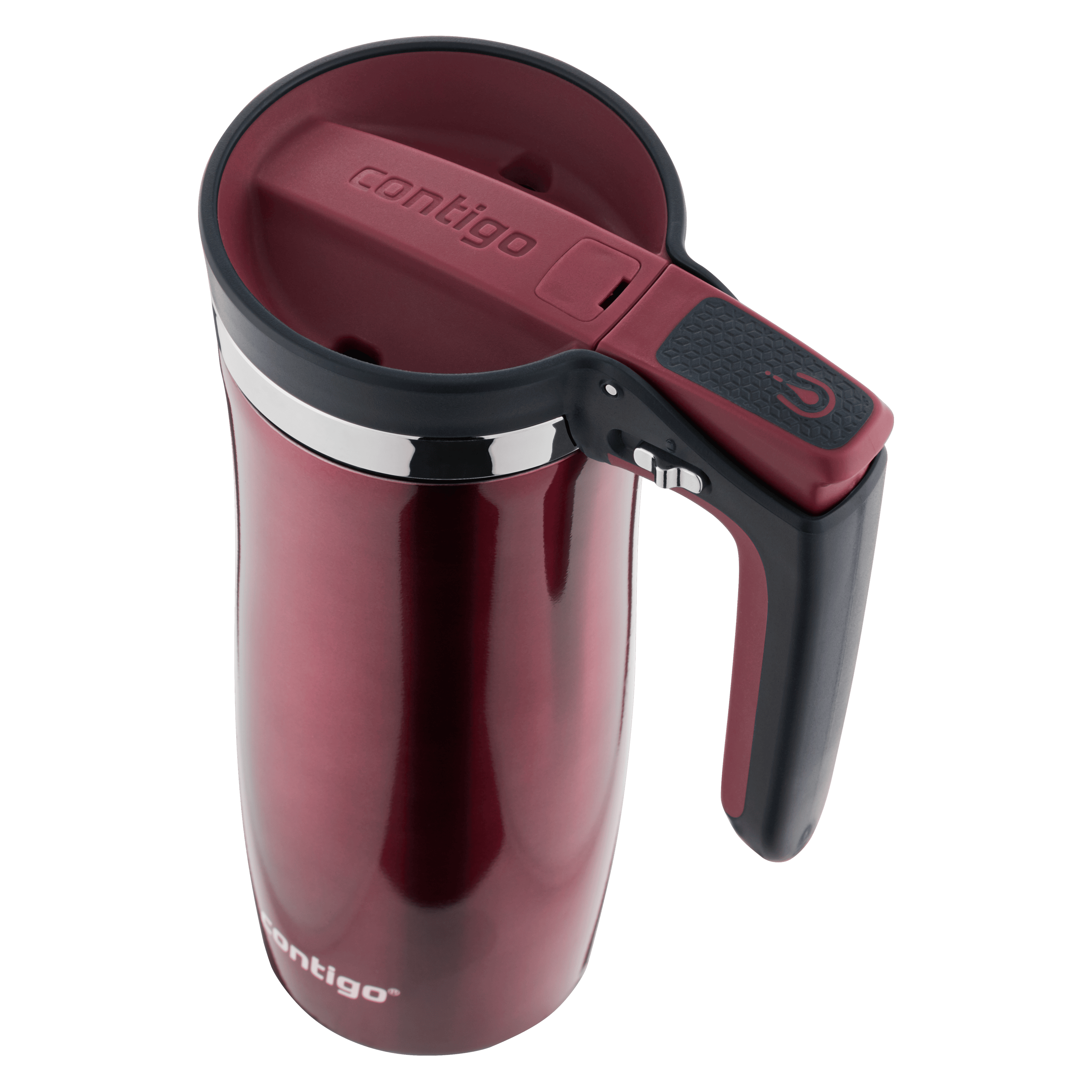 Contigo® Handled AUTOSEAL® Stainless Steel Travel Mug with Easy-Clean Lid, 16oz