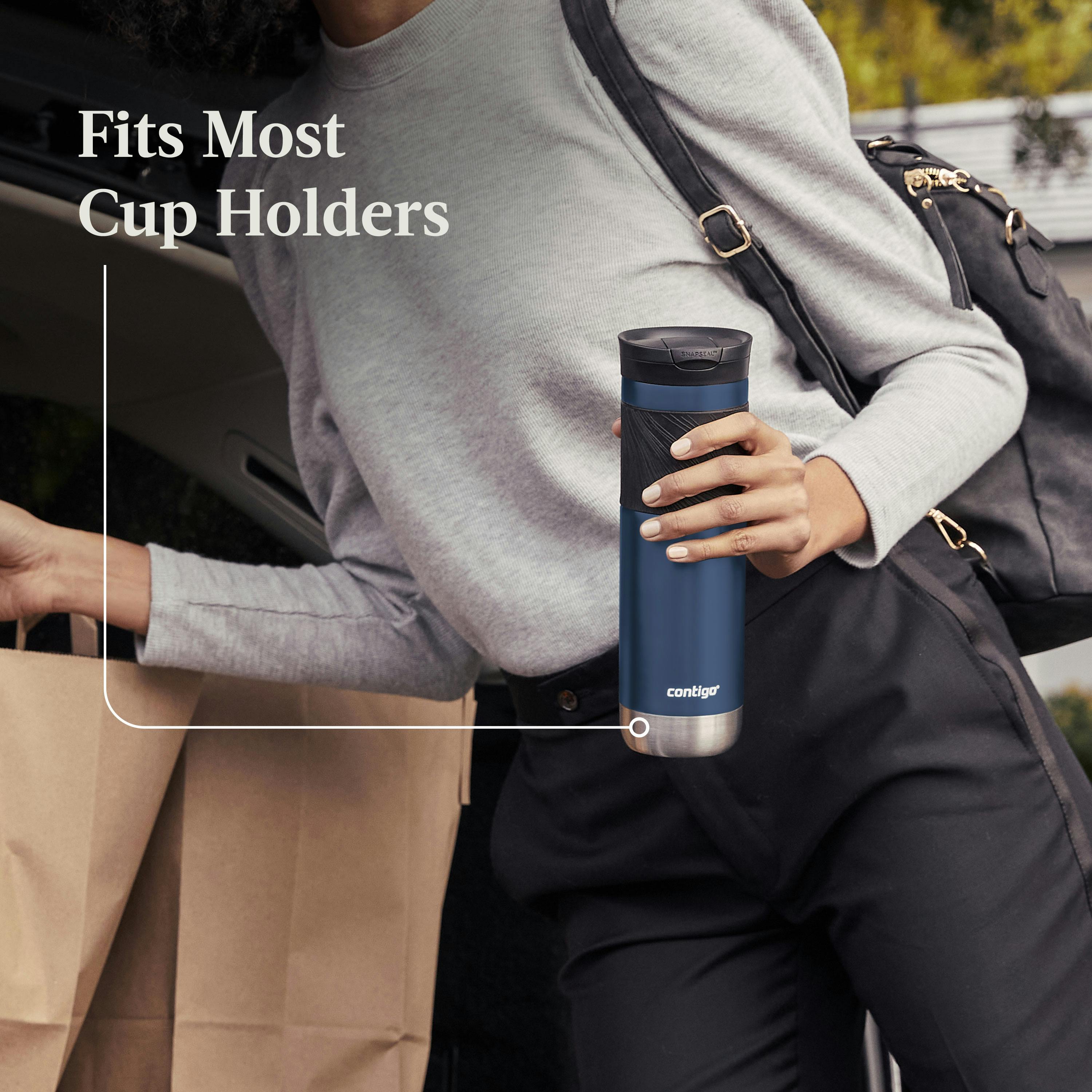 Contigo® Byron 2.0 Stainless Steel Travel Mug with SNAPSEAL™ Lid and Grip, 24oz