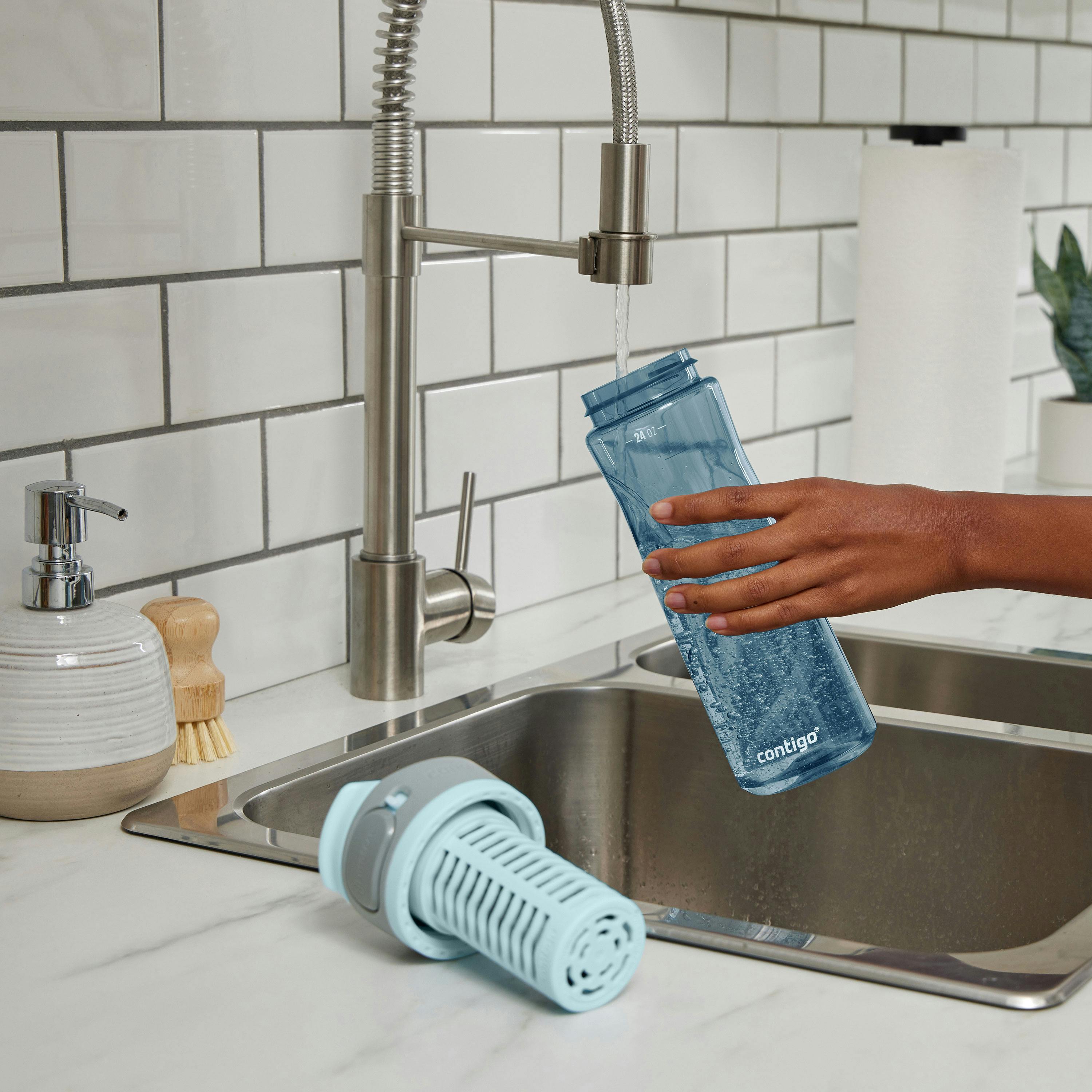 Contigo® Clybourn Freeflow Filtration Tritan Water Bottle with AUTOSEAL® LID, 24oz