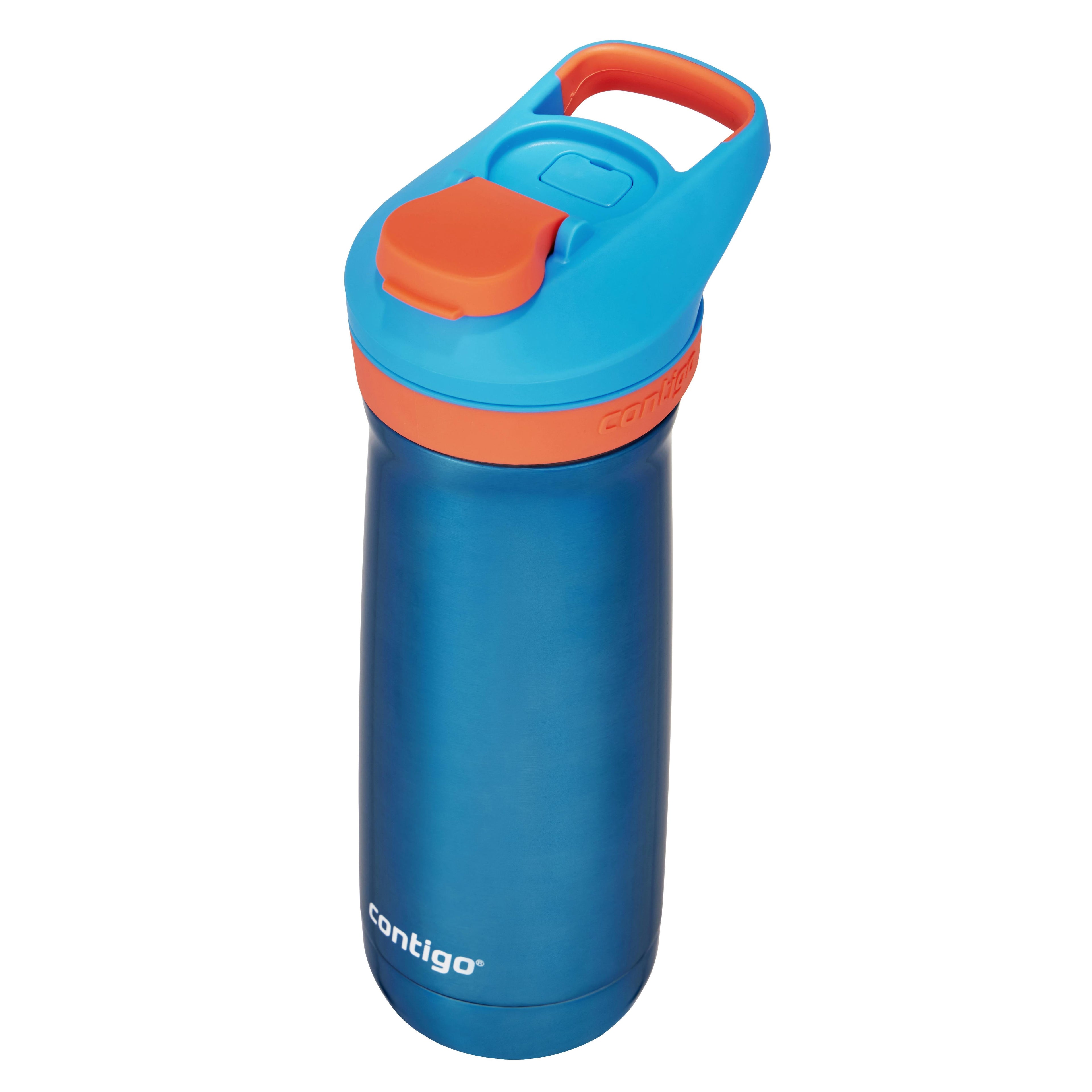 Contigo® Kids’ Casey Stainless Steel Water Bottle with Spill-Proof Leak-Proof Lid, 13oz