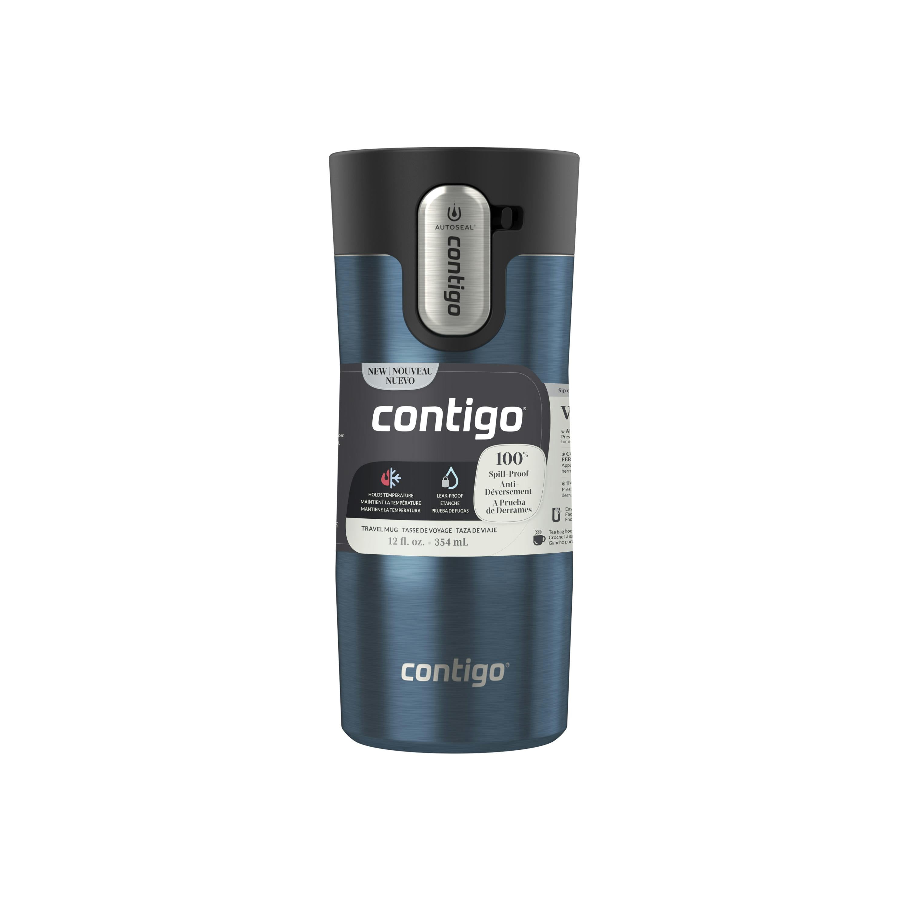 Contigo® AUTOSEAL® West Loop Vacuum-Insulated Stainless Steel Travel Mug with Easy-Clean Lid, 12 oz