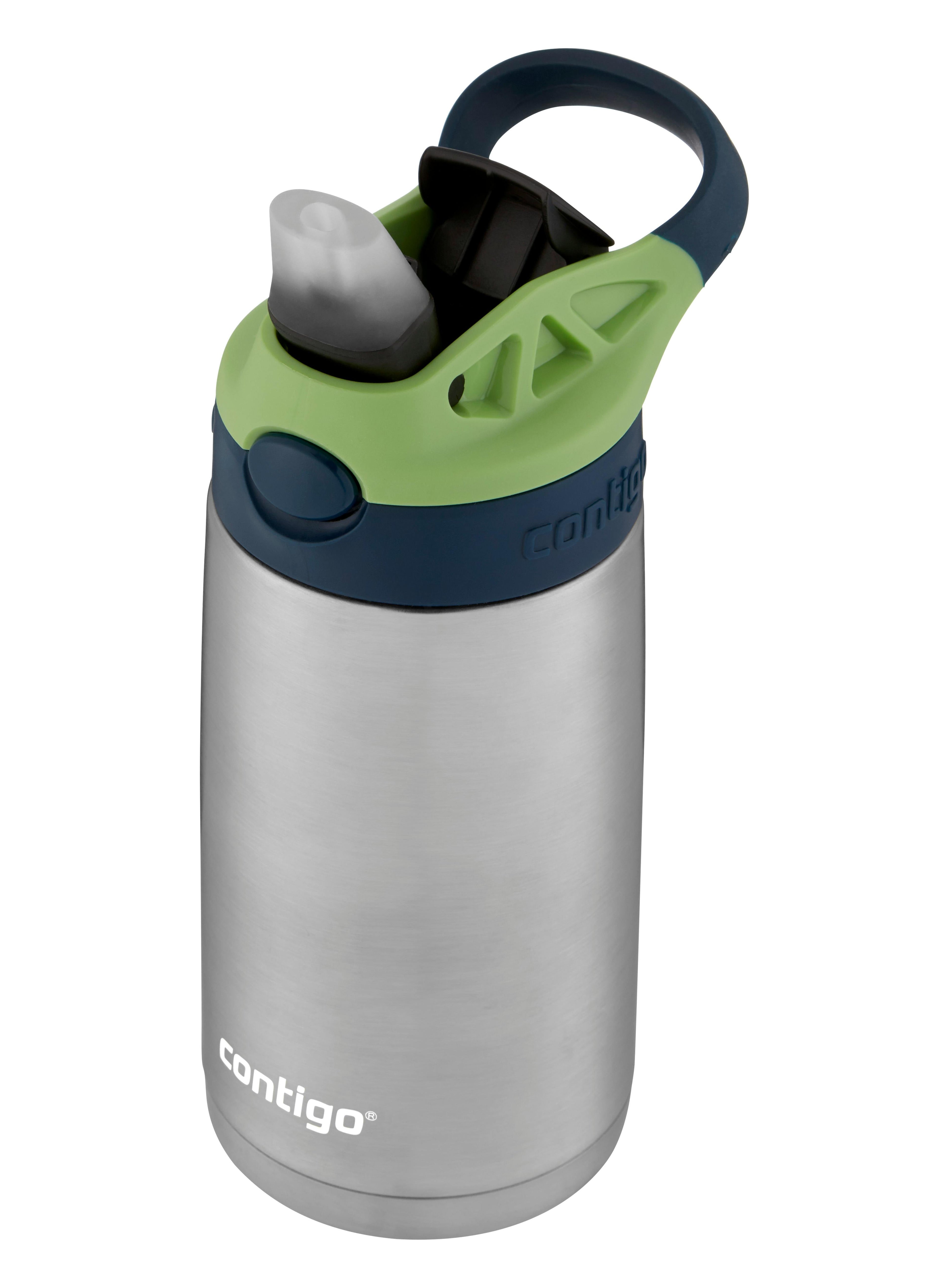 Contigo® Kids Straw Stainless Steel Water Bottle with AUTOSPOUT® Lid, 13oz