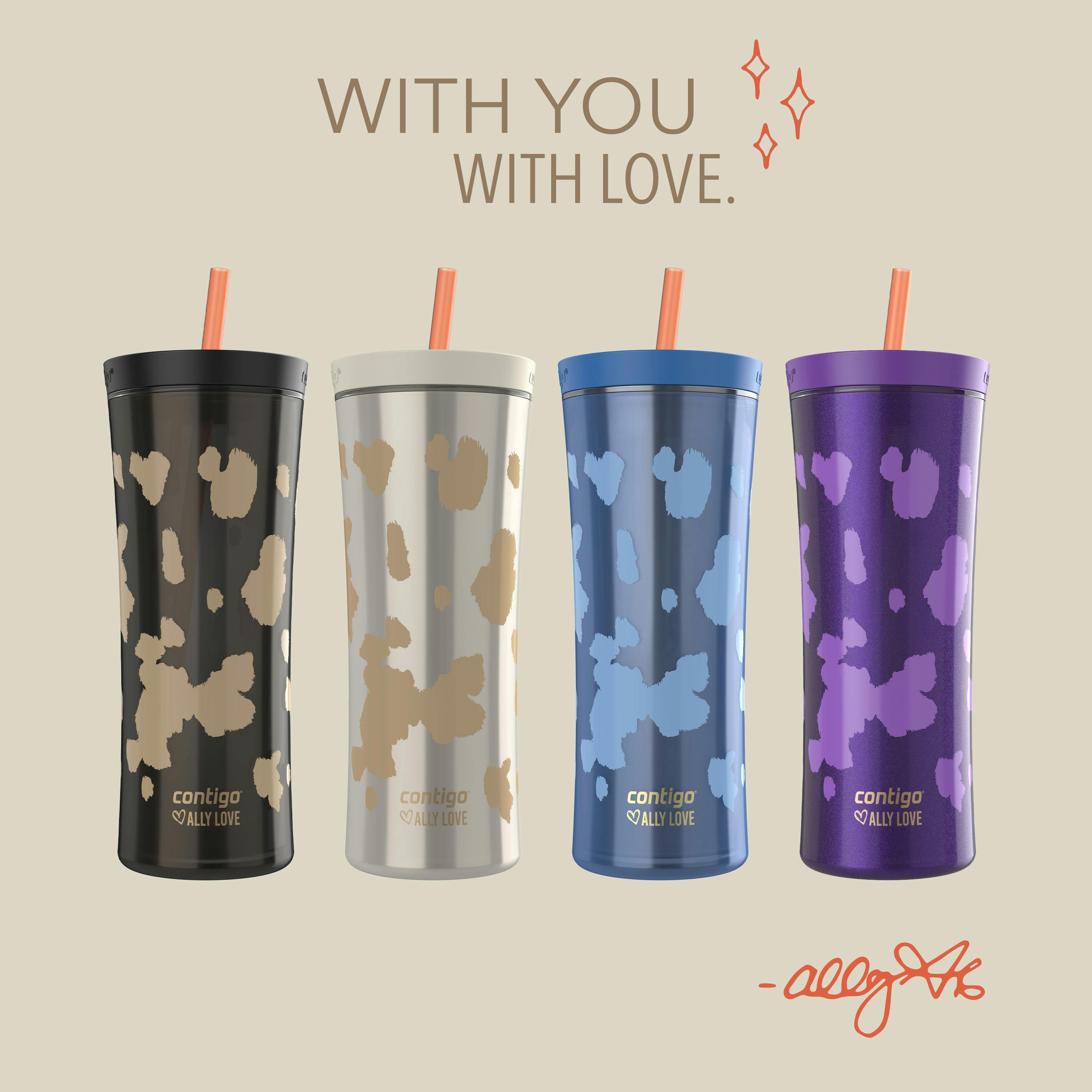 Contigo® x Ally Love Streeterville AUTOCLOSE® Shake & Go® Tumbler, 20oz