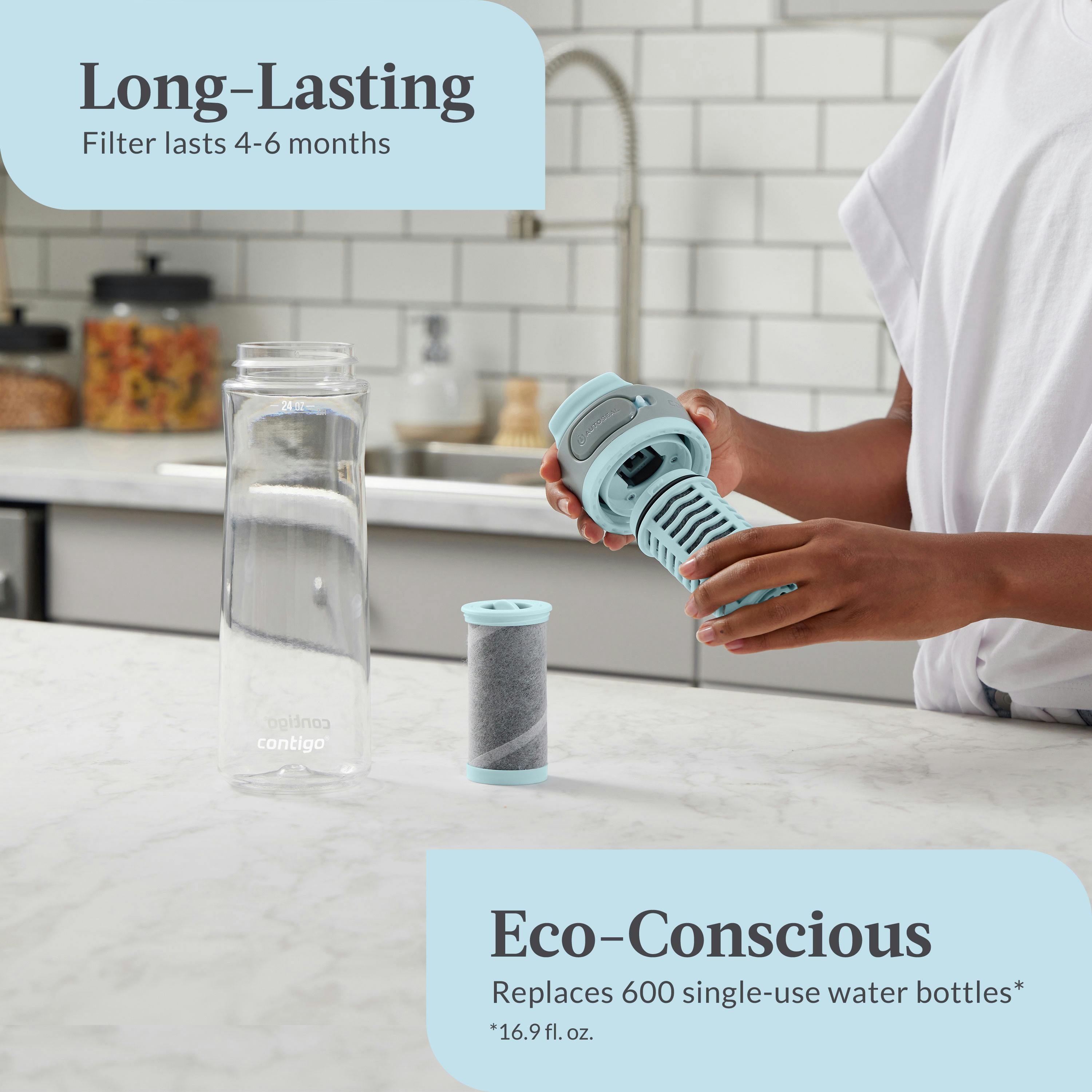 Contigo® Clybourn Freeflow Filtration Tritan Water Bottle with AUTOSEAL® LID, 24oz