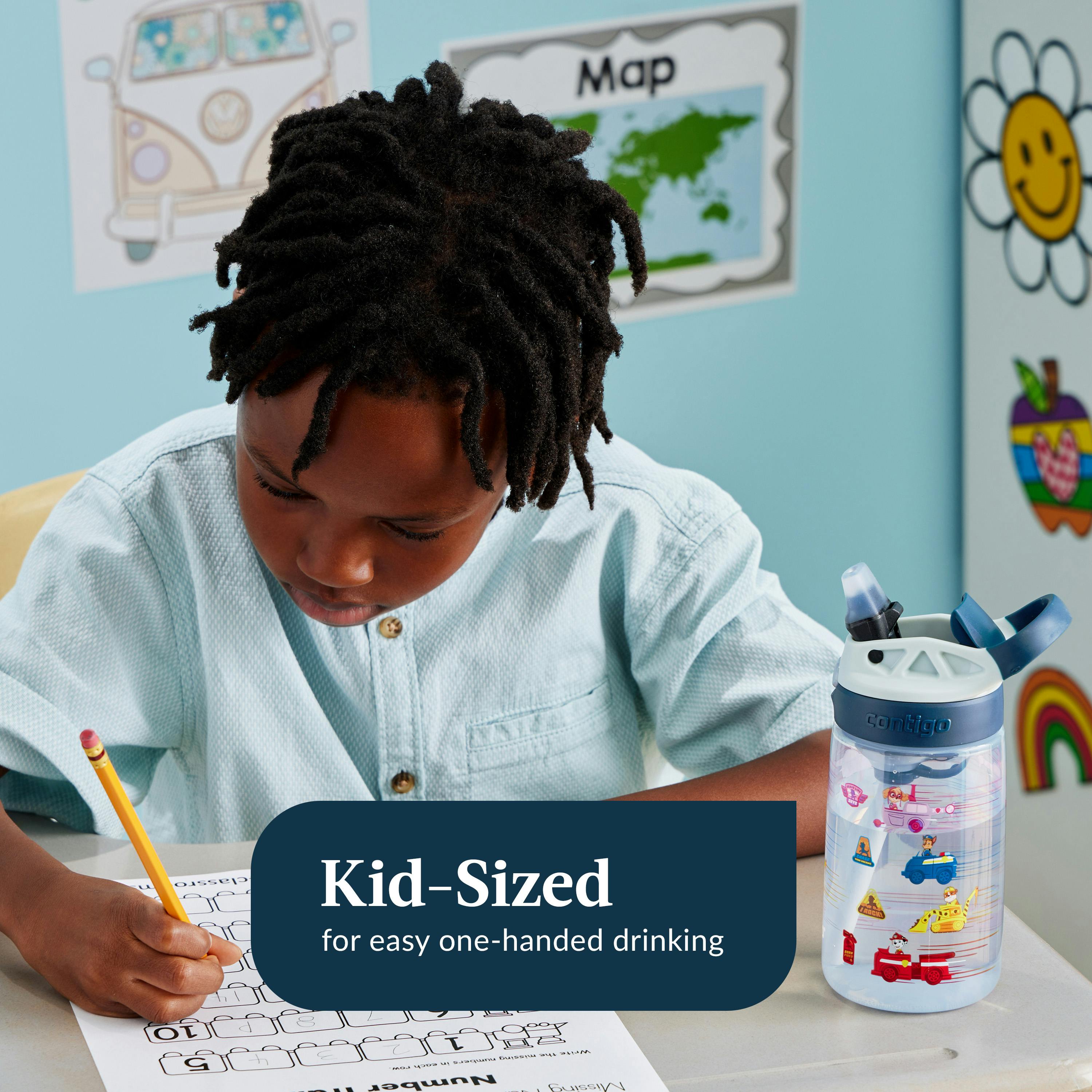 Contigo® Kids Water Bottle with Redesigned AUTOSPOUT® Straw, 14 oz
