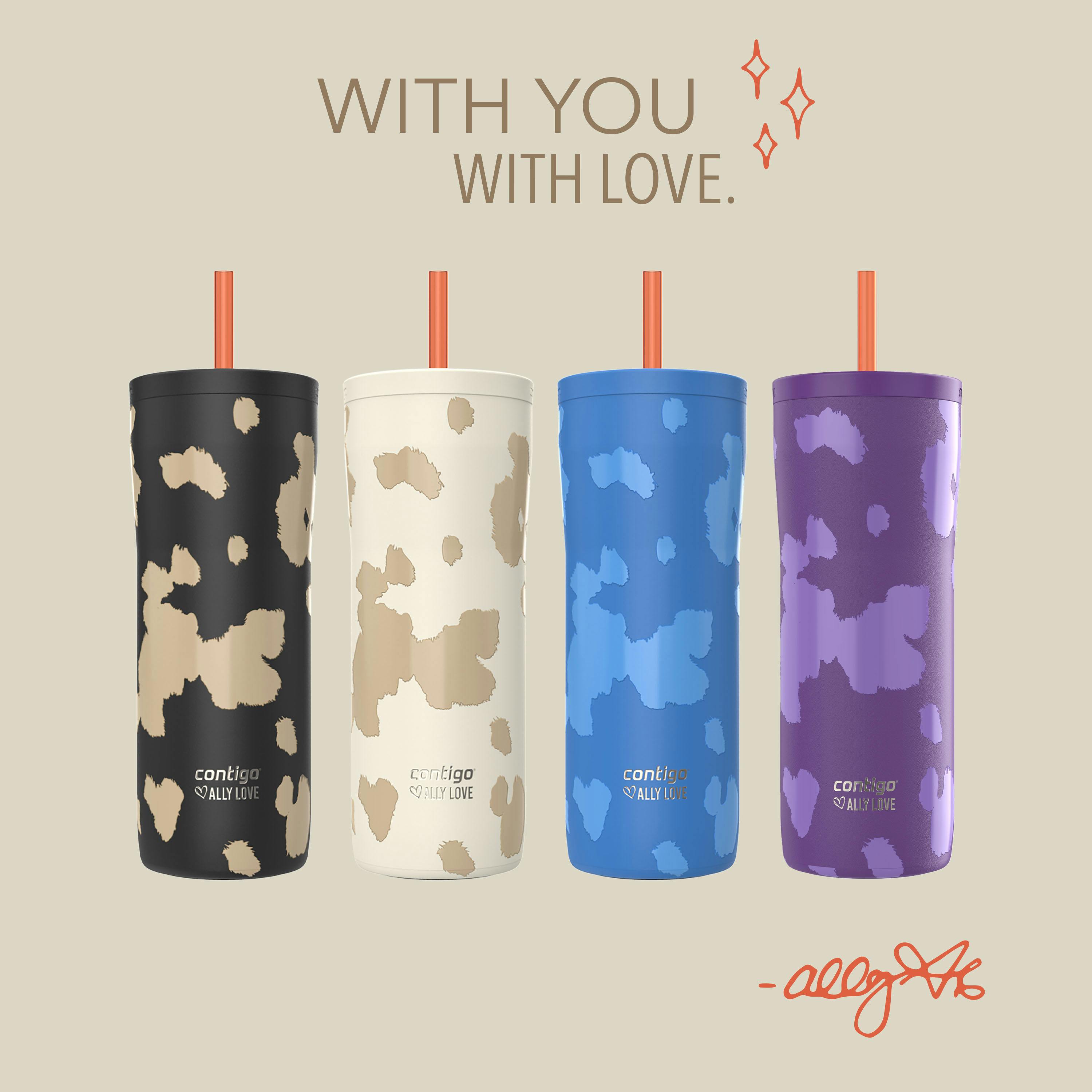 Contigo® x Ally Love Streeterville 2.0 Stainless Steel Tumbler with Straw, 24oz