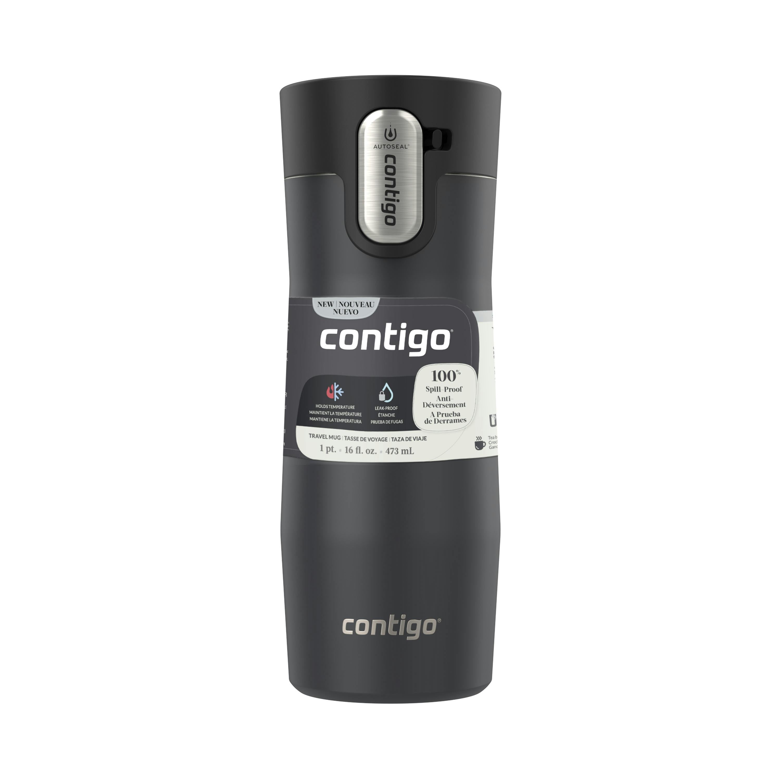 Contigo® AUTOSEAL® West Loop Vacuum-Insulated Stainless Steel Travel Mug with Easy-Clean Lid, 16 oz