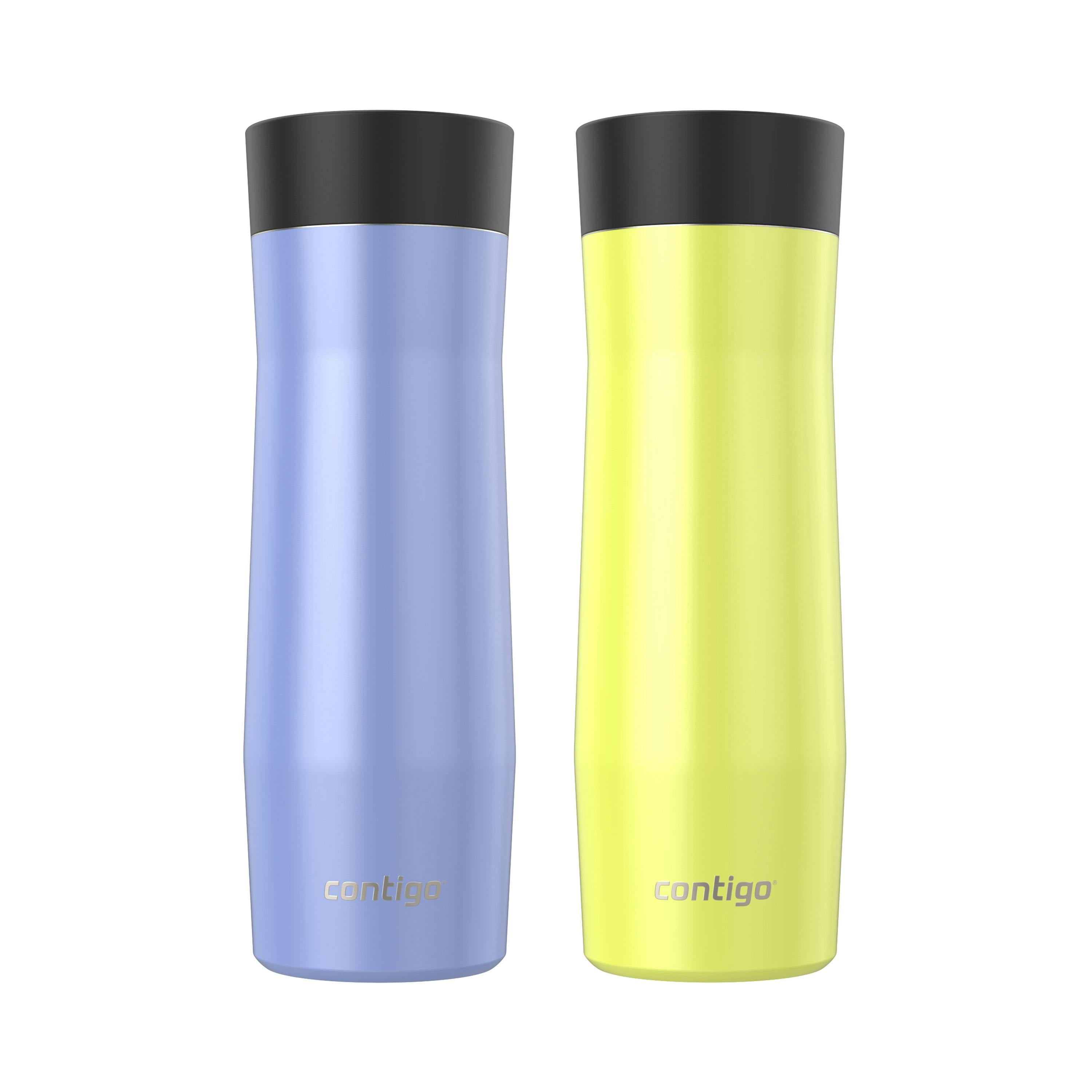 Contigo® AUTOSEAL® West Loop Vacuum-Insulated Stainless Steel Travel Mug with Easy-Clean Lid, 20 oz, 2-Pack