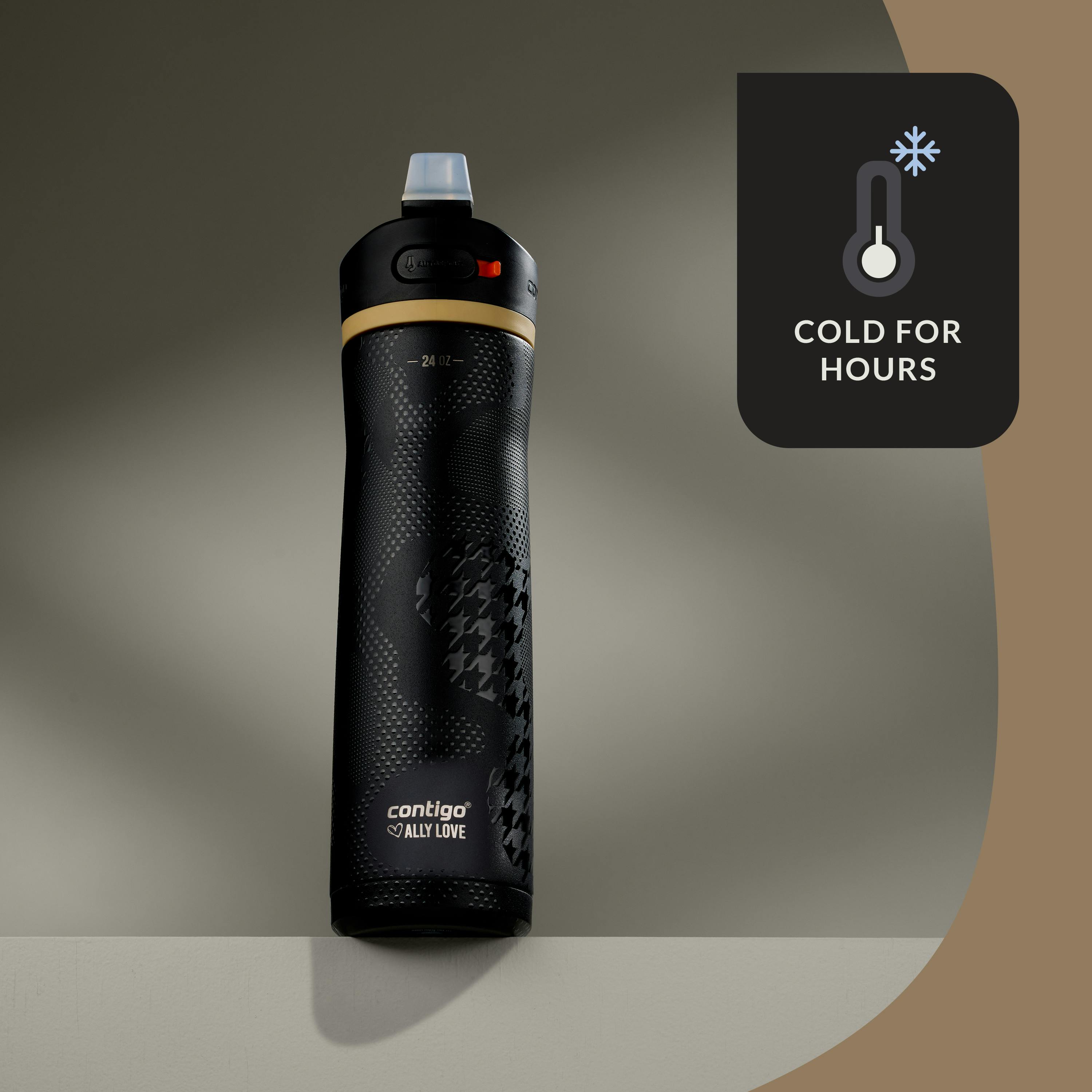 Contigo® x Ally Love Ashland Chill 2.0 Stainless Steel Water Bottle with AUTOSPOUT® Lid, 24oz