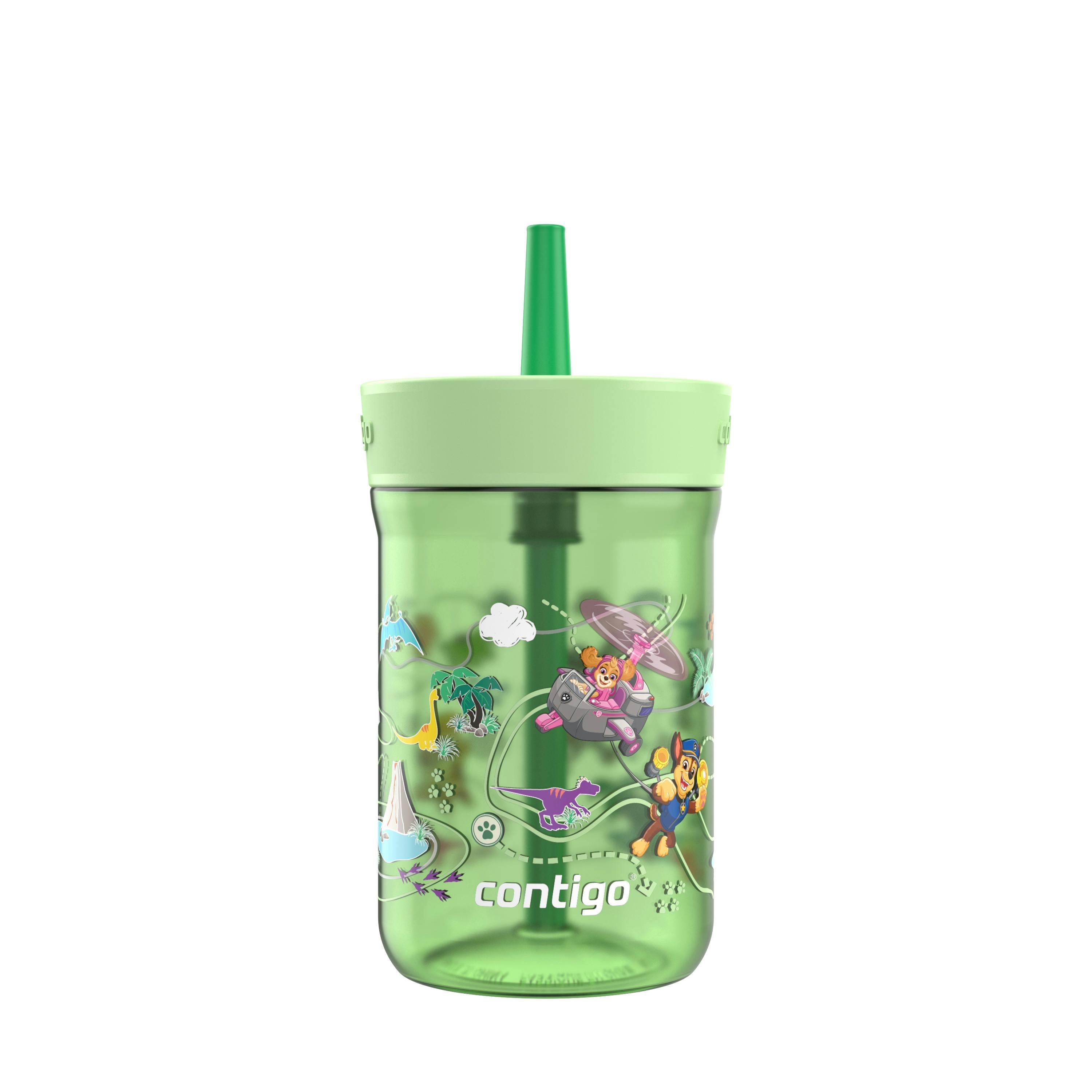 Contigo® Kids’ Leighton Straw Tumbler with Spill-Proof Leak-Proof Lid, 14oz