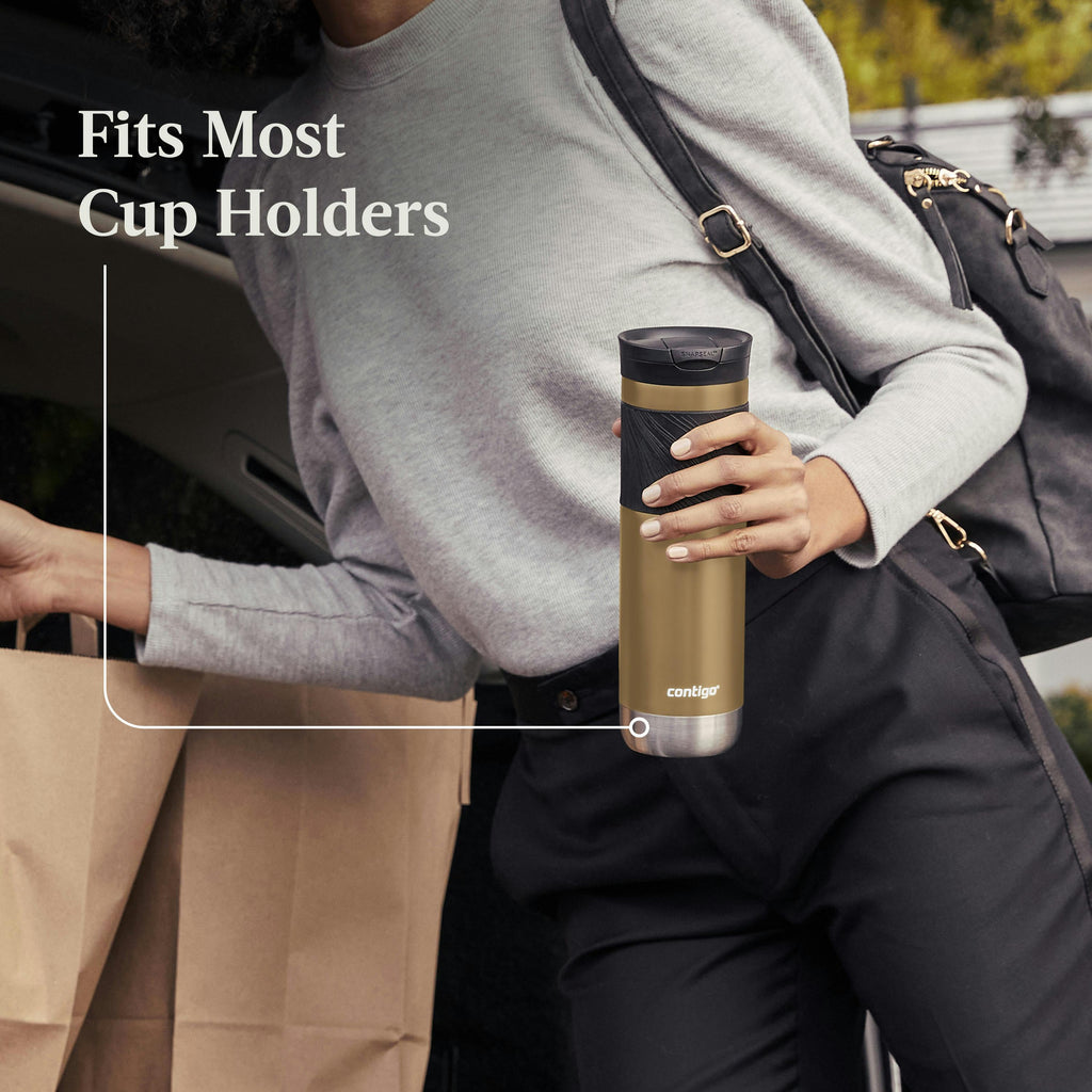 Contigo® Byron 2.0 Stainless Steel Travel Mug with SNAPSEAL™ Lid and Grip, 24oz
