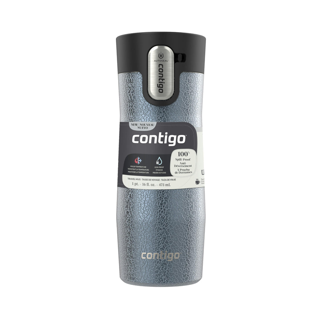Contigo® AUTOSEAL® West Loop Vacuum-Insulated Stainless Steel Travel Mug with Easy-Clean Lid, 16 oz