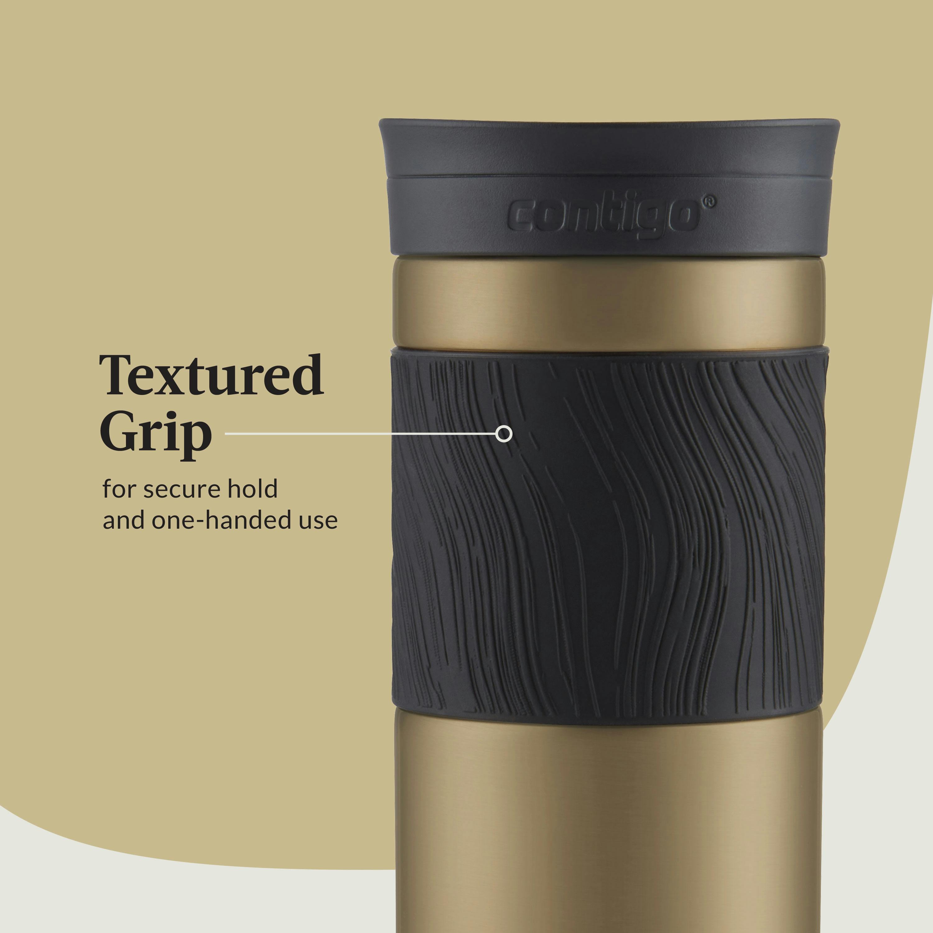 Contigo® Byron 2.0 Stainless Steel Travel Mug with SNAPSEAL™ Lid and Grip, 24oz
