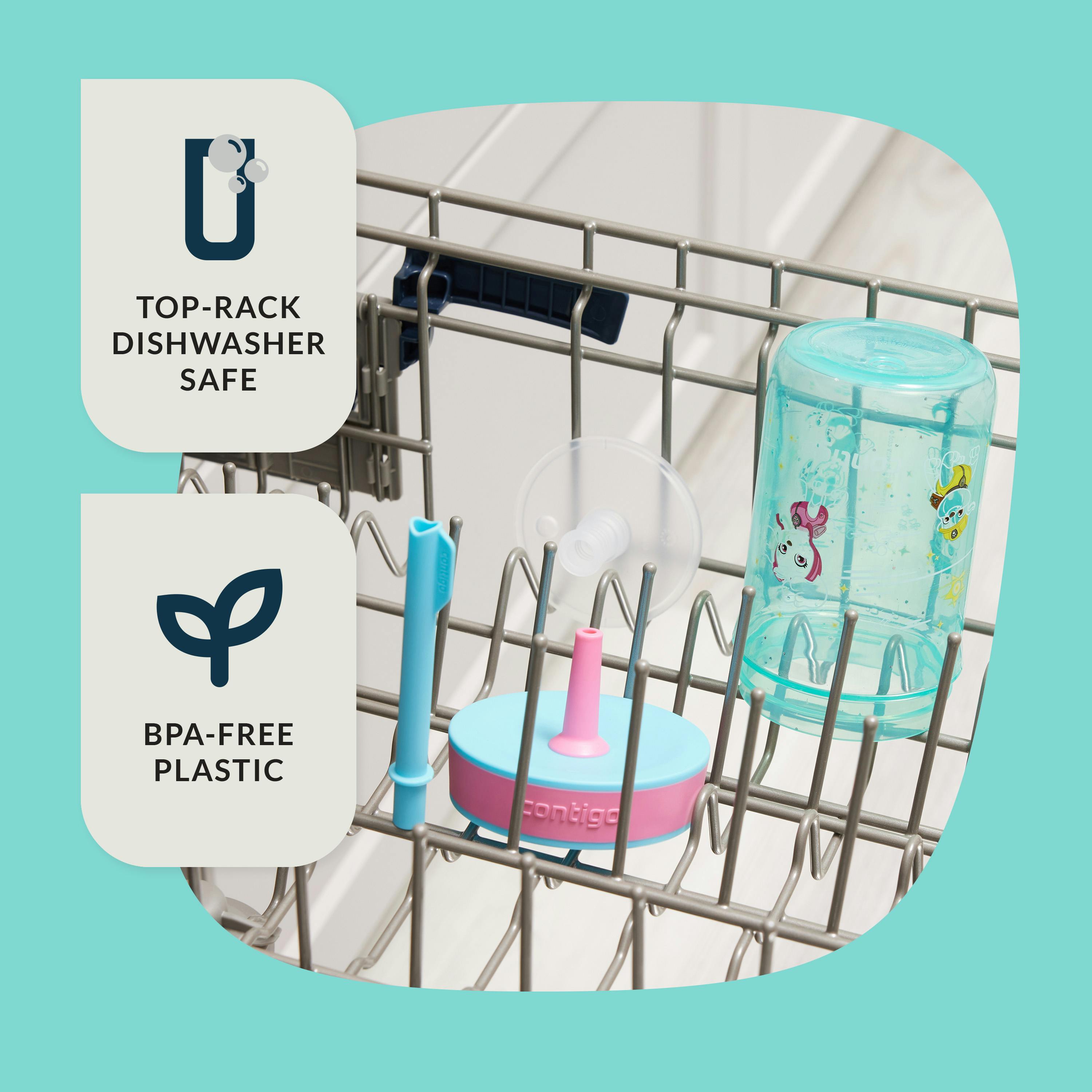 Contigo® Kids’ Leighton Straw Tumbler with Spill-Proof Leak-Proof Lid, 14oz
