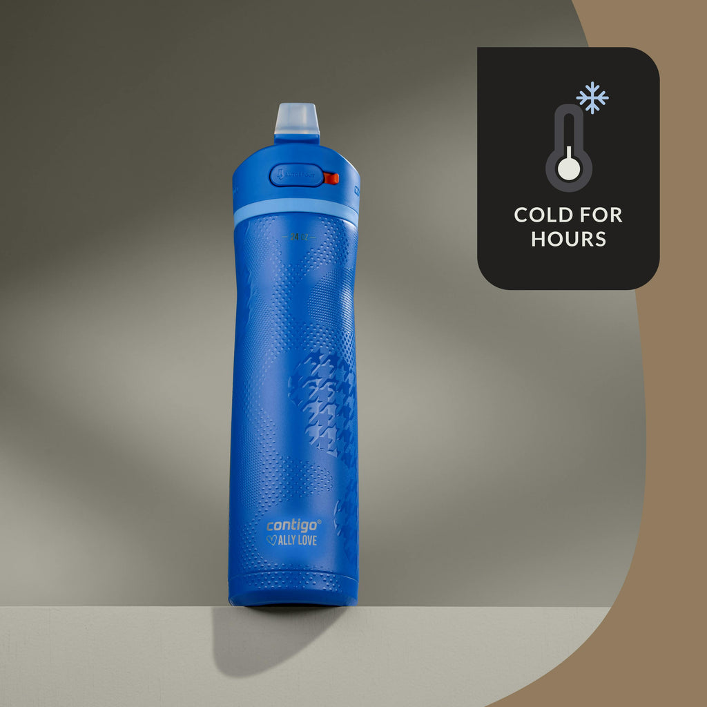Contigo® x Ally Love Ashland Chill 2.0 Stainless Steel Water Bottle with AUTOSPOUT® Lid, 24oz
