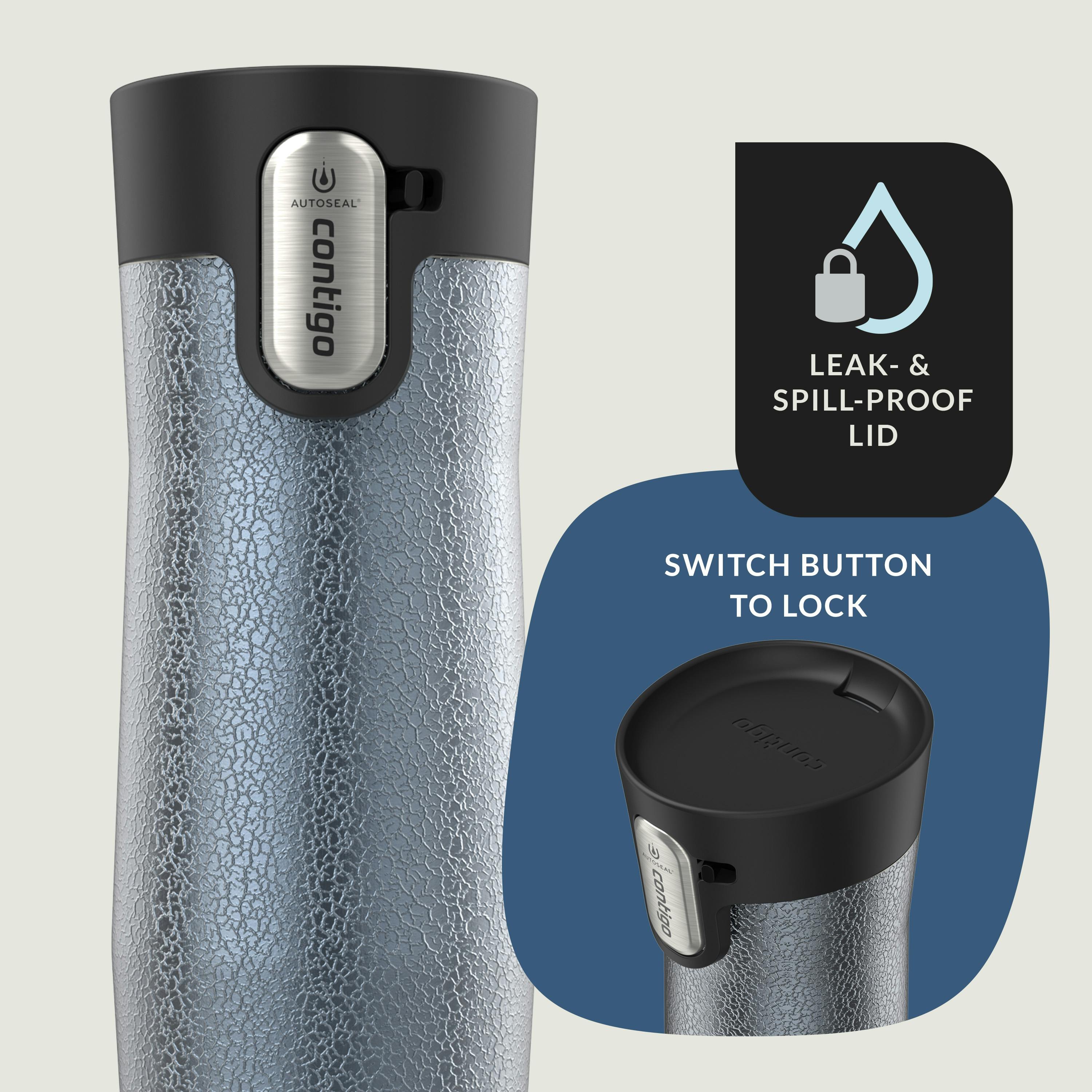 Contigo® AUTOSEAL® West Loop Vacuum-Insulated Stainless Steel Travel Mug with Easy-Clean Lid, 16 oz