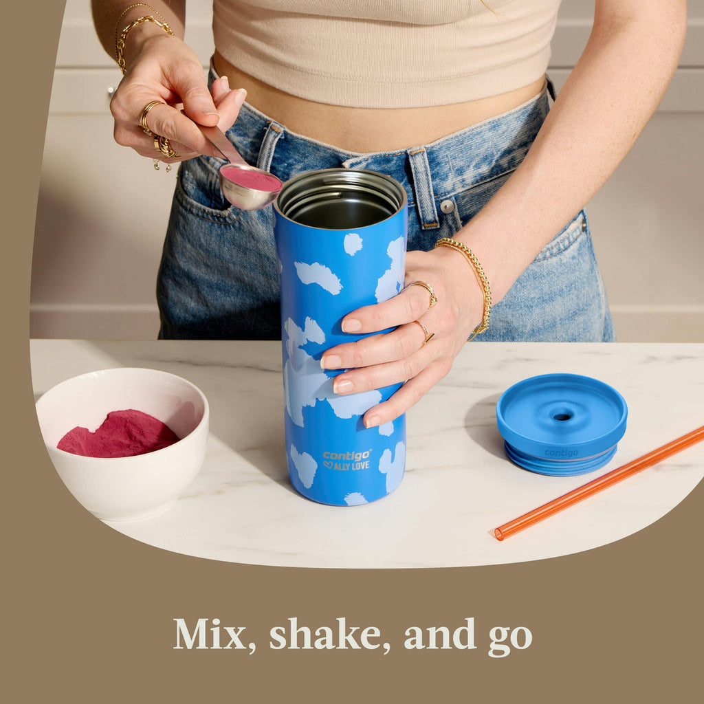 Contigo® x Ally Love Streeterville 2.0 Stainless Steel Tumbler with Straw, 24oz