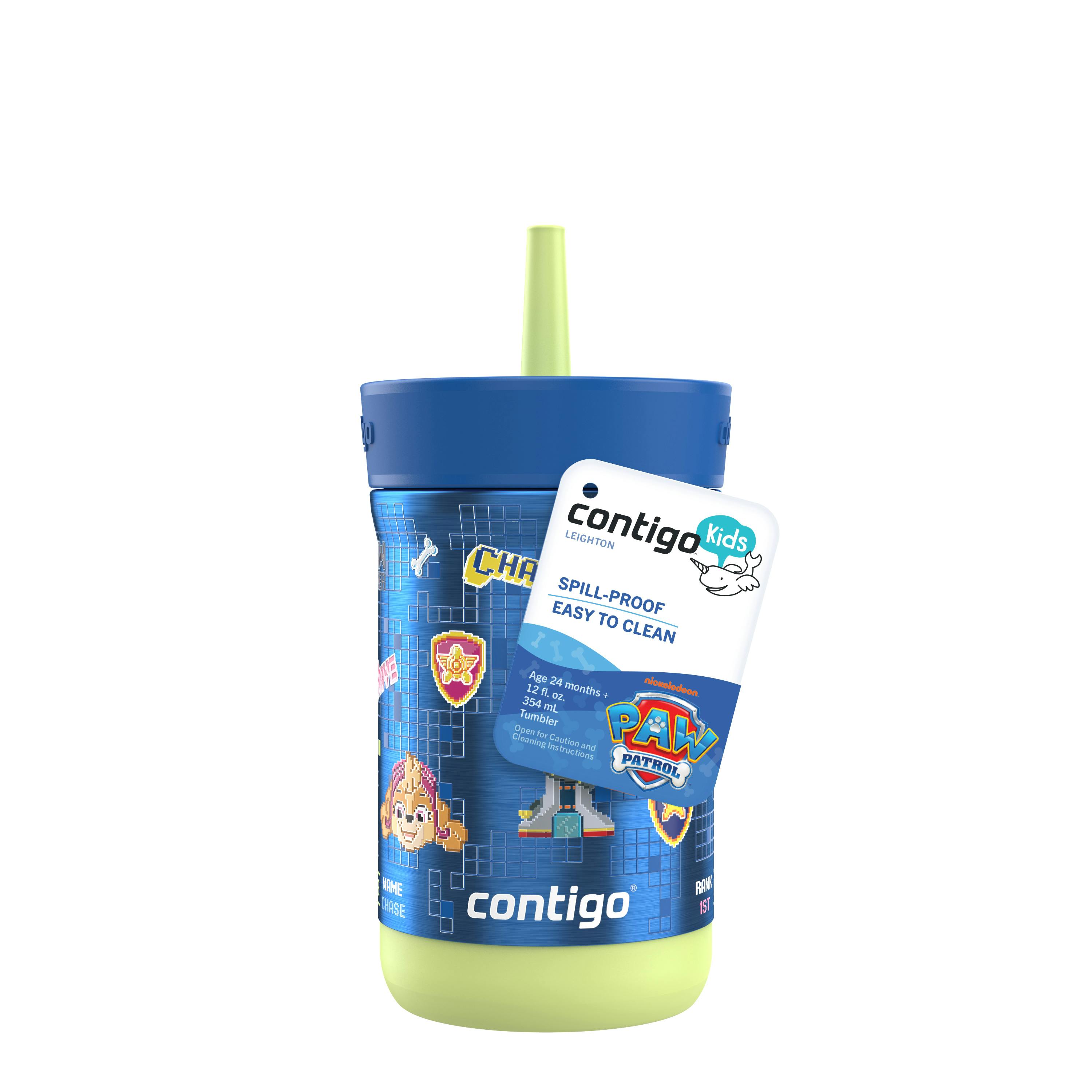 Contigo® Kids Leighton Spill-Proof Stainless Steel Tumbler with Straw, 12oz