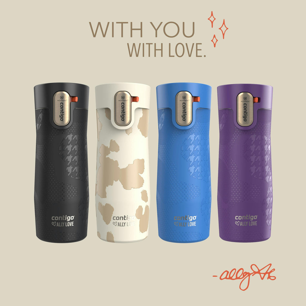 Contigo® x Ally Love West Loop 3.0 Stainless Steel Travel Mug with AUTOSEAL® Easy-Clean Lid, 16oz