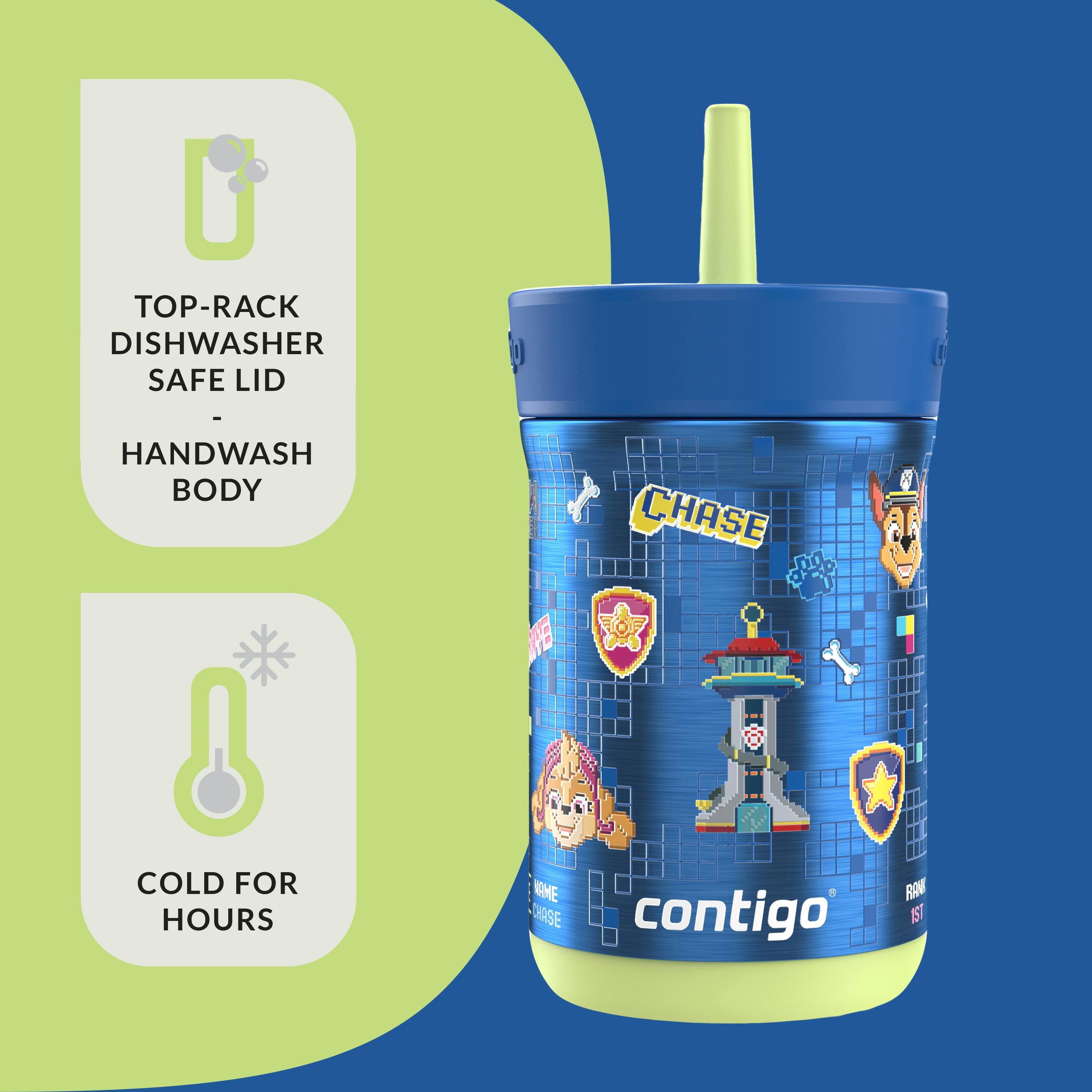 Contigo® Kids Leighton Spill-Proof Stainless Steel Tumbler with Straw, 12oz