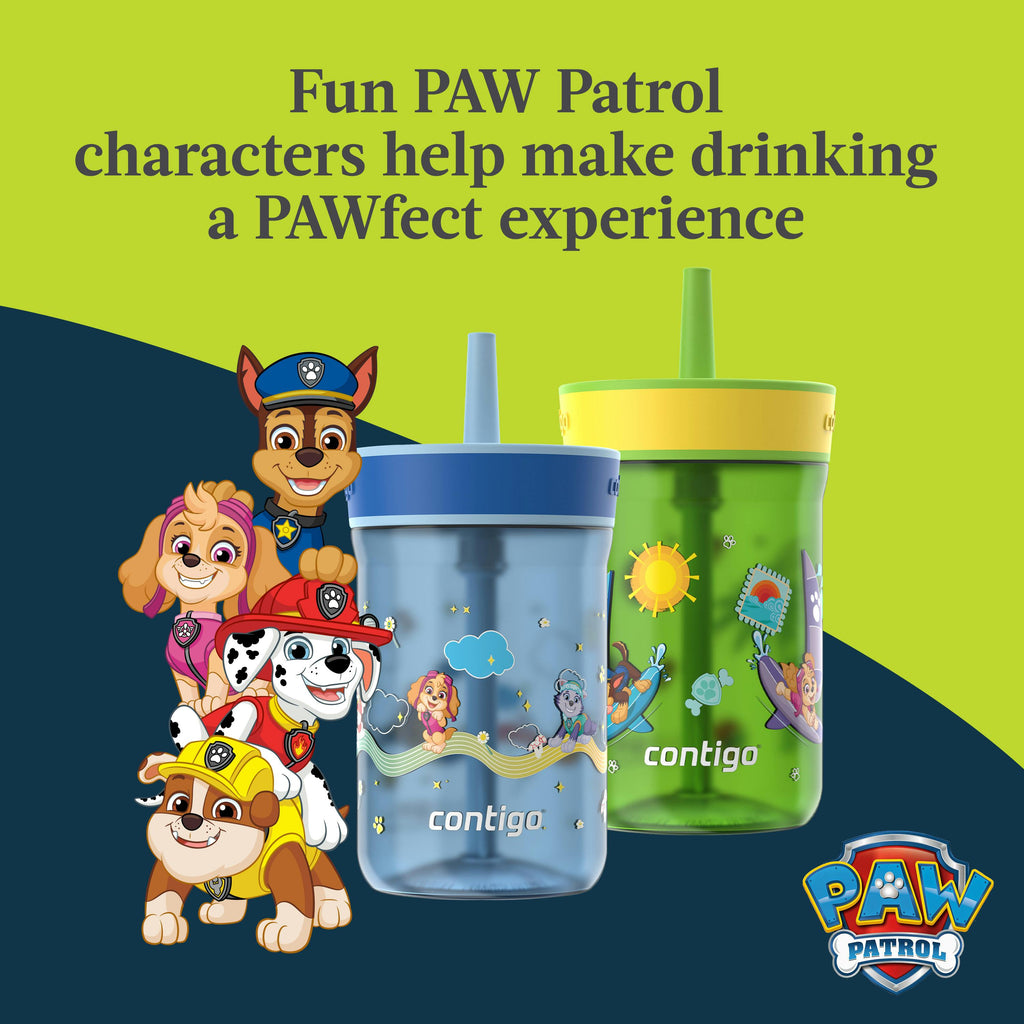 Contigo® Kids’ Leighton Straw Tumbler with Spill-Proof Leak-Proof Lid, 14oz