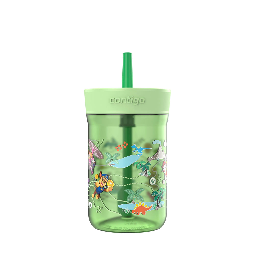 Contigo® Kids’ Leighton Straw Tumbler with Spill-Proof Leak-Proof Lid, 14oz